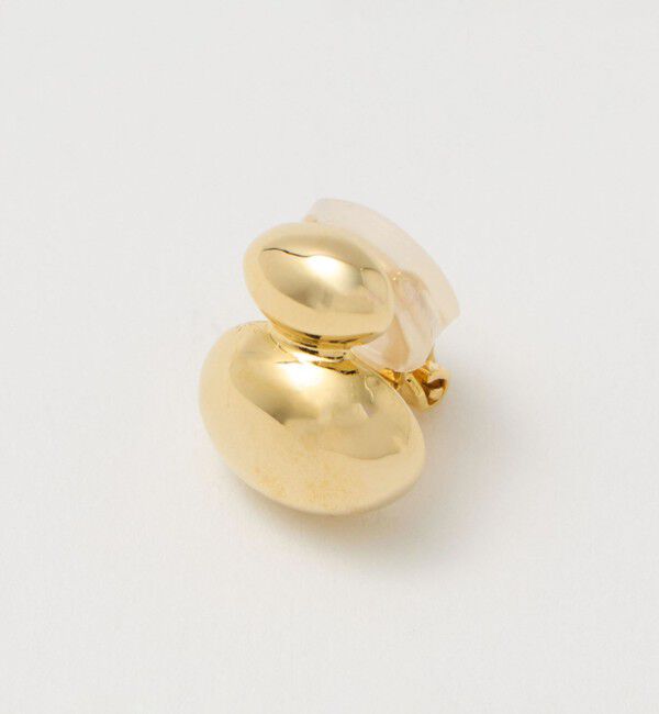 UNITED ARROWS「2オーバル ドーム イヤリング」|イヤリング|