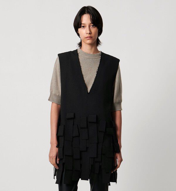 AEWEN MATOPH「＜AEWEN MATOPH＞フリンジミニワンピース」|ワンピース|