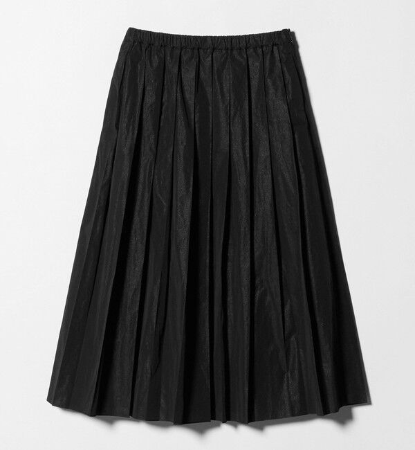 UNITED ARROWS「タフタ プリーツ ラメ スカート」|スカート|