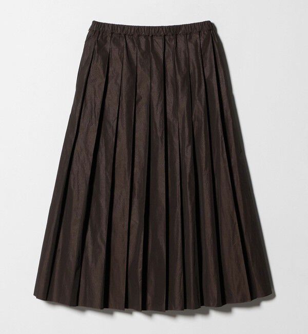 UNITED ARROWS「タフタ プリーツ ラメ スカート」|スカート|