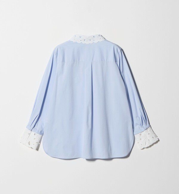 UNITED ARROWS「エンブロイダリー カラー シャツ ‐ウォッシャブル‐」|シャツ・ブラウス|