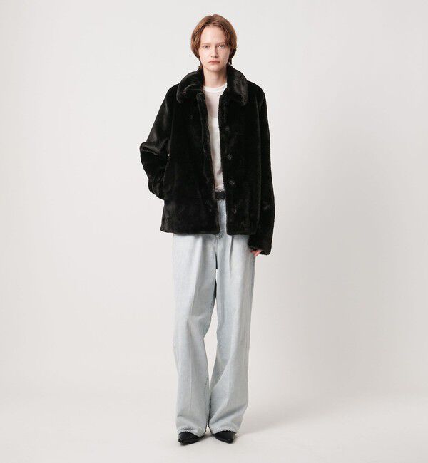 AEWEN MATOPH「＜AEWEN MATOPH＞フェイクファーショートコート」|その他|