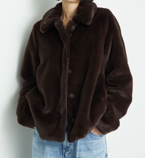 AEWEN MATOPH「＜AEWEN MATOPH＞フェイクファーショートコート」|その他|