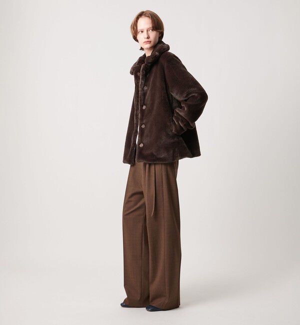 AEWEN MATOPH「＜AEWEN MATOPH＞フェイクファーショートコート」|その他|