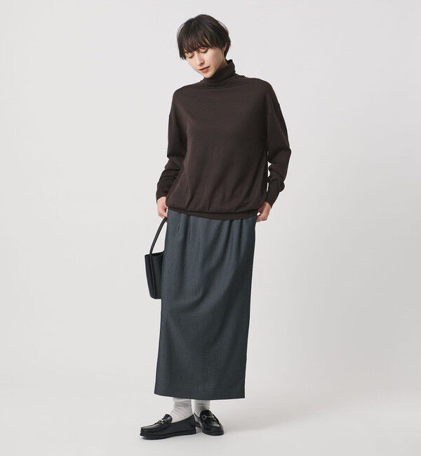 UNITED ARROWS「18G ウール タートルネック ニット ‐ウォッシャブル‐」|ニット・セーター|