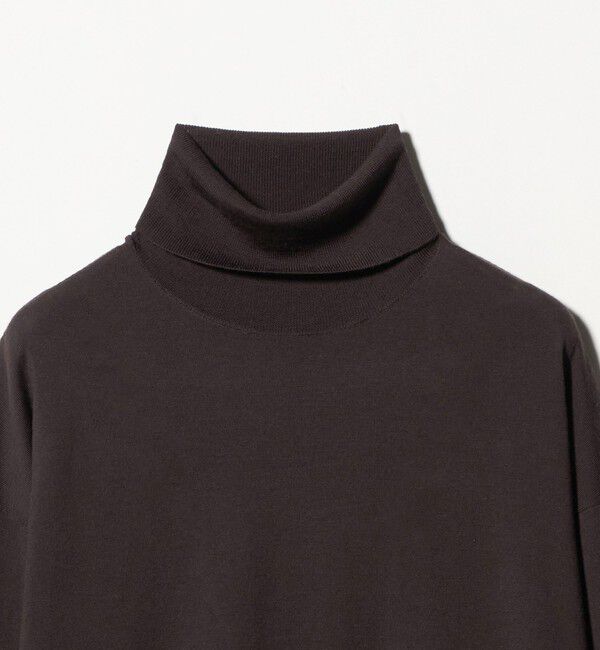 UNITED ARROWS「18G ウール タートルネック ニット ‐ウォッシャブル‐」|ニット・セーター|