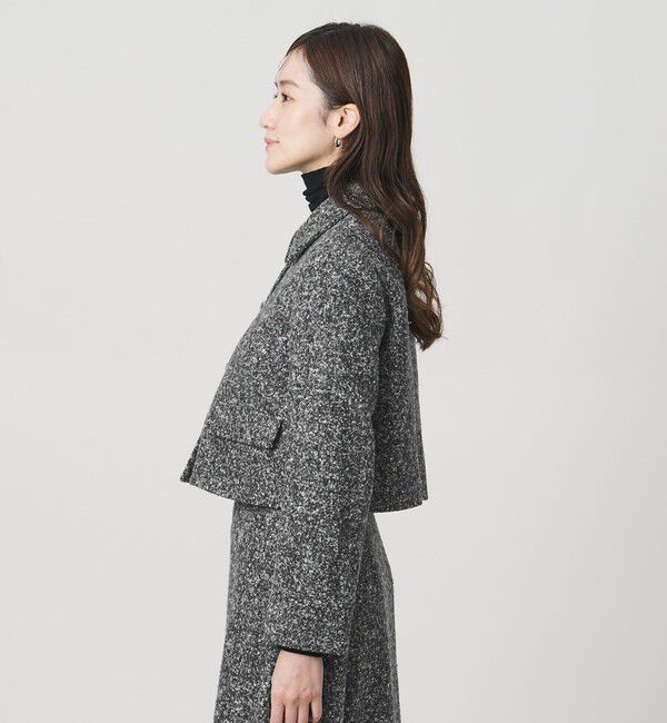 UNITED ARROWS「シルクネップ ツイードライク ジャケット」|テーラードジャケット|