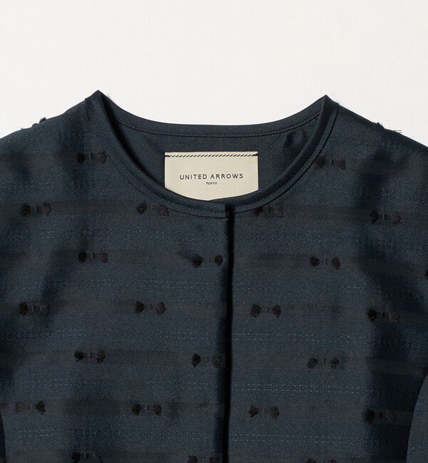 UNITED ARROWS「リボン カットジャガード ベスト」|ベスト・ジレ|