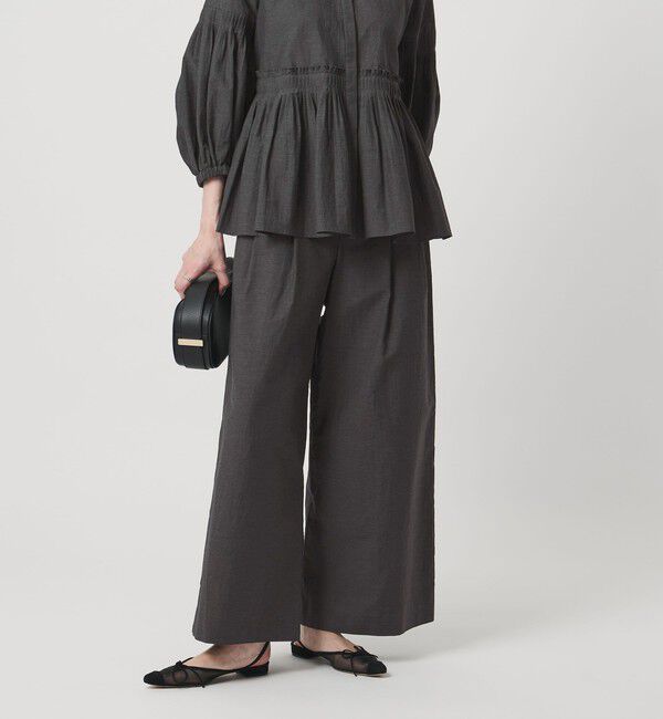 UNITED ARROWS「MANTECO POP ワイドパンツ」|チノ|