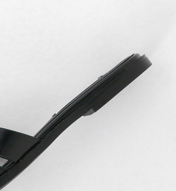 UNITED ARROWS「レザー フラットミュール」|サンダル|