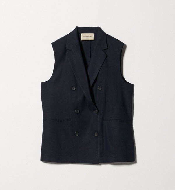 UNITED ARROWS「ECLISSE ミドルベスト」|ベスト・ジレ|NAVY