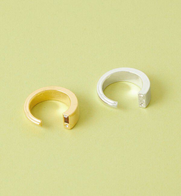 UNITED ARROWS green label relaxing「＜anisotea＞ Sign circle リング」|リング|