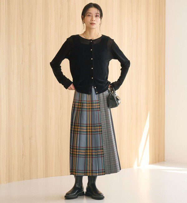 UNITED ARROWS green label relaxing「極みシアーフロッキーカーデ」|カーディガン|