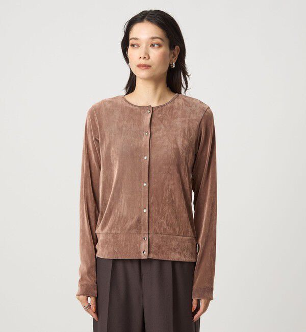 UNITED ARROWS green label relaxing「極みシアーフロッキーカーデ」|カーディガン|