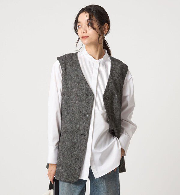 UNITED ARROWS green label relaxing「ピンタック シャツ」|シャツ・ブラウス|