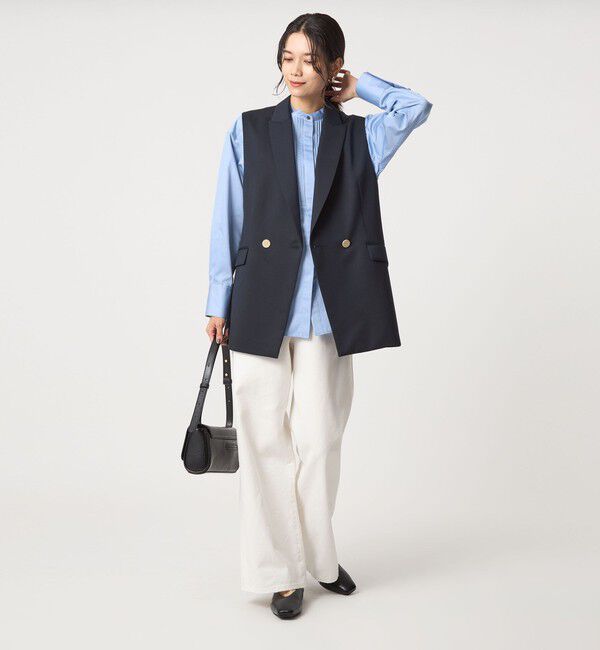 UNITED ARROWS green label relaxing「ピンタック シャツ」|シャツ・ブラウス|