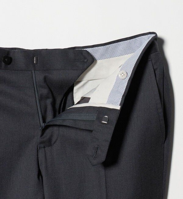 UNITED ARROWS green label relaxing「REDA サージ スリム ノープリーツ スーツパンツ」|スラックス|