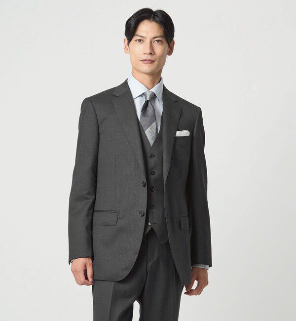 UNITED ARROWS green label relaxing「REDA サージ スリム 5B スーツベスト」|ベスト・ジレ|