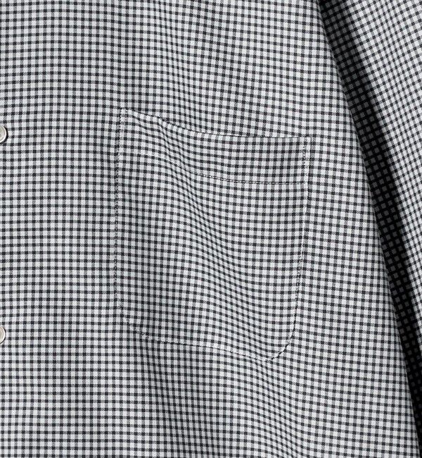 UNITED ARROWS green label relaxing「エブリット コットンオックス ギンガムチェック スナップ ボタンダウン シャツ -イージーアイロン-」|シャツ・ブラウス|