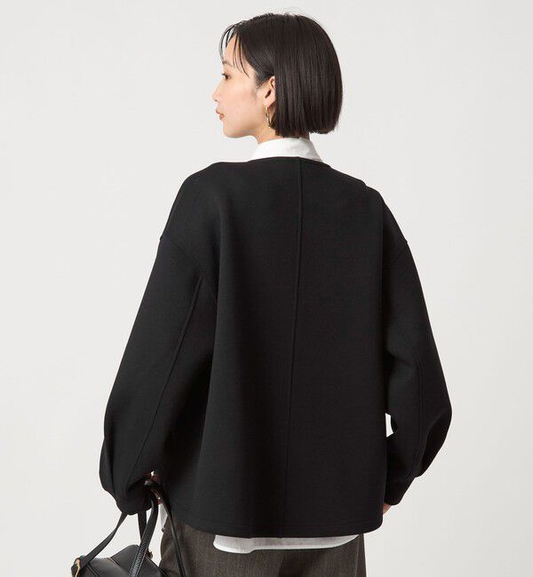 UNITED ARROWS green label relaxing「ダンボール ノーカラー ブルゾン」|ブルゾン・スタジャン|