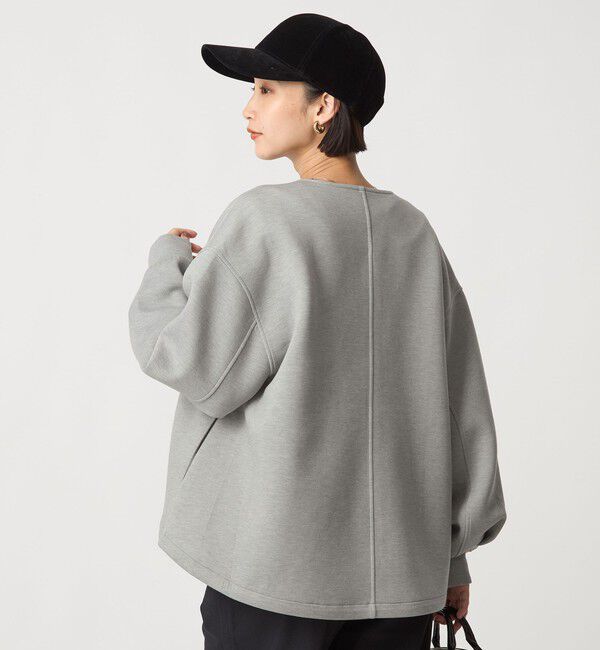 UNITED ARROWS green label relaxing「ダンボール ノーカラー ブルゾン」|ブルゾン・スタジャン|