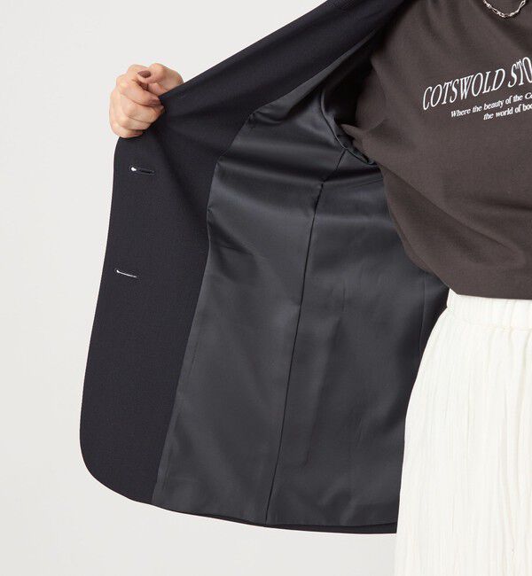 UNITED ARROWS green label relaxing「ツイル テーラード 2ボタン ジャケット」|テーラードジャケット|