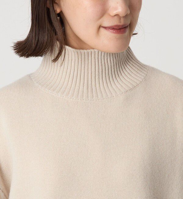 UNITED ARROWS green label relaxing「［size SHORTあり］SERENITY ハイネック プルオーバー ニット」|ニット・セーター|
