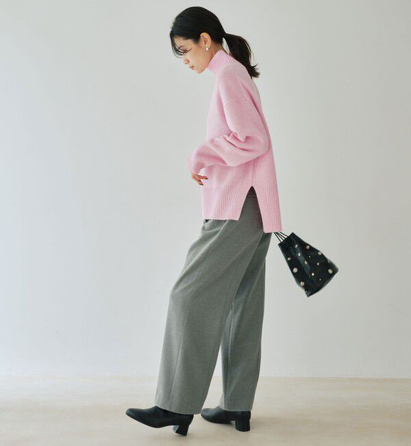 UNITED ARROWS green label relaxing「［size SHORTあり］SERENITY ハイネック プルオーバー ニット」|ニット・セーター|