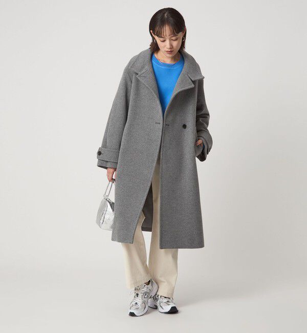 UNITED ARROWS green label relaxing「［size SHORT/TALLあり］SENTDALE WOOL スタンドカラー ロング コート」|その他|