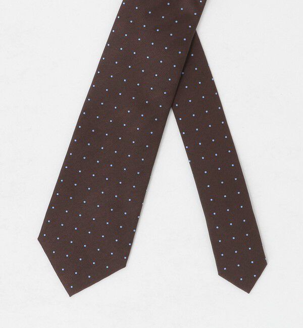 UNITED ARROWS green label relaxing「GLR シルク3 8.0cm ドット ネクタイ」|ネクタイ・蝶ネクタイ|
