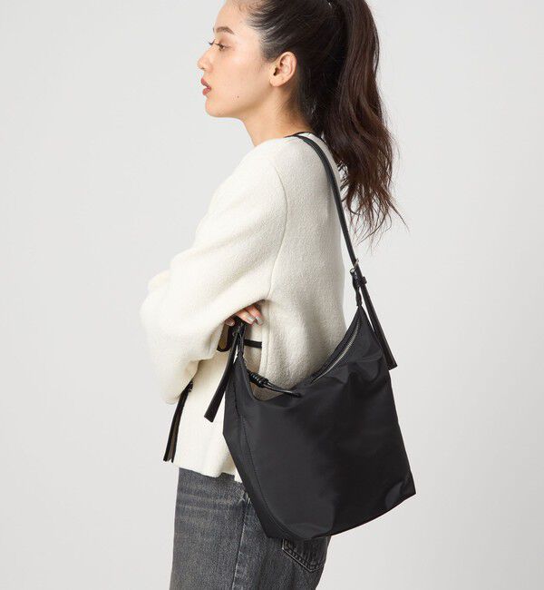 UNITED ARROWS green label relaxing「ダブルバックル 2WAYショルダーバッグ M はっ水」|ショルダー・メッセンジャー|