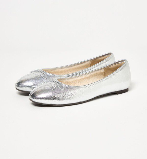 UNITED ARROWS green label relaxing「ウォーム バレエシューズ / フラットシューズ 撥水」|バレエシューズ|