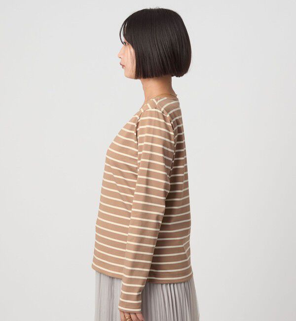 UNITED ARROWS green label relaxing「ブライト ボーダー ロングスリーブ カットソー」|Tシャツ・カットソー|