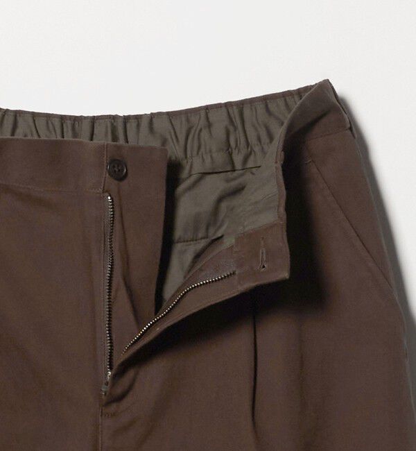 UNITED ARROWS green label relaxing「コットン チノ 1プリーツ W4 ワイドパンツ」|チノ|