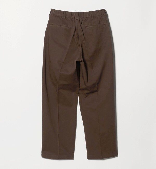 UNITED ARROWS green label relaxing「コットン チノ 1プリーツ W4 ワイドパンツ」|チノ|