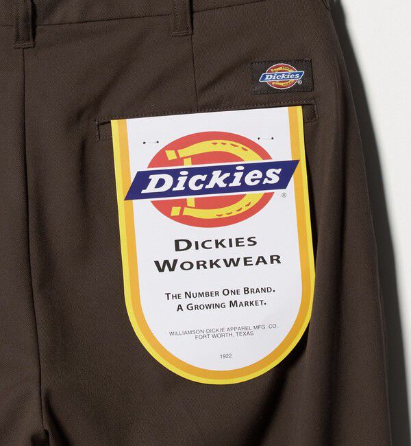 UNITED ARROWS green label relaxing「【別注】＜Dickies＞GLR TR 1プリーツ ワイドテーパード パンツ」|スラックス|