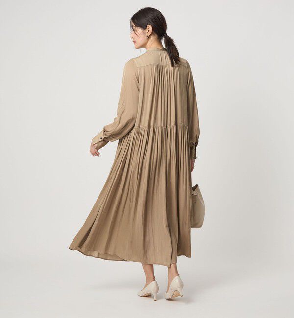 UNITED ARROWS green label relaxing「キリカエ ギャザー ワンピース 3」|ドレス|