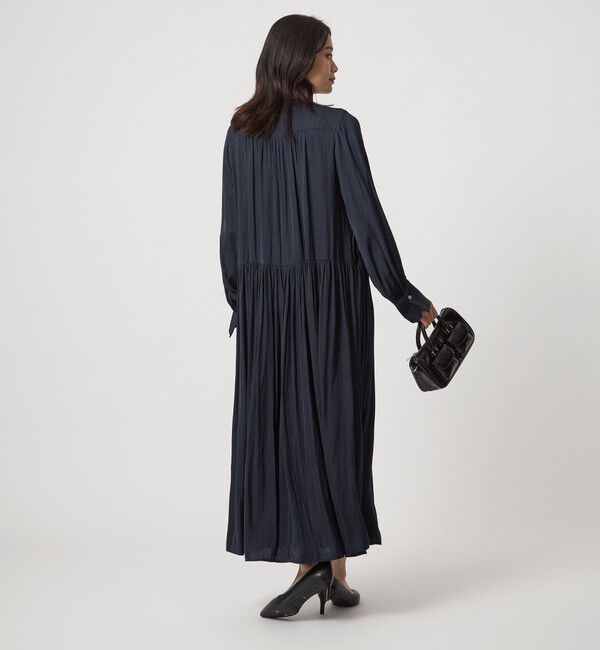 UNITED ARROWS green label relaxing「キリカエ ギャザー ワンピース 3」|ドレス|