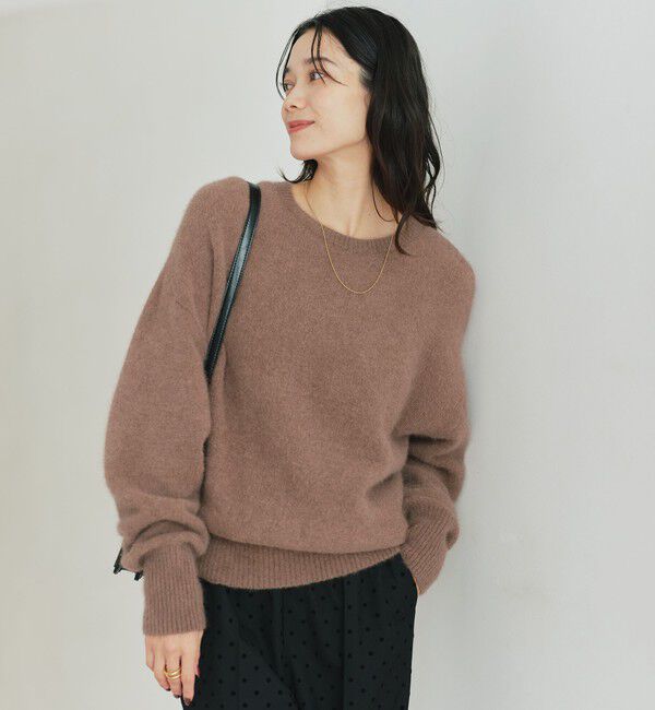 UNITED ARROWS green label relaxing「【結論シリーズ】ふれてヘアリーニット」|ニット・セーター|