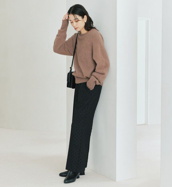 UNITED ARROWS green label relaxing「【結論シリーズ】ふれてヘアリーニット」|ニット・セーター|