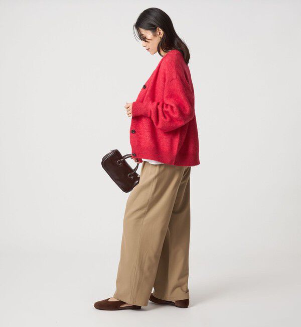 UNITED ARROWS green label relaxing「アルパカブレンド クルーネック カーディガン」|カーディガン|