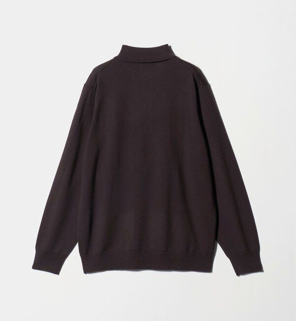 UNITED ARROWS green label relaxing「Super 120's ハイゲージ ニット ポロシャツ」|ニット・セーター|