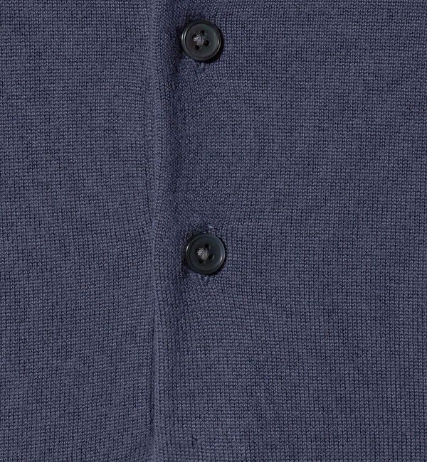 UNITED ARROWS green label relaxing「Super 120's ハイゲージ ニット ポロシャツ」|ニット・セーター|