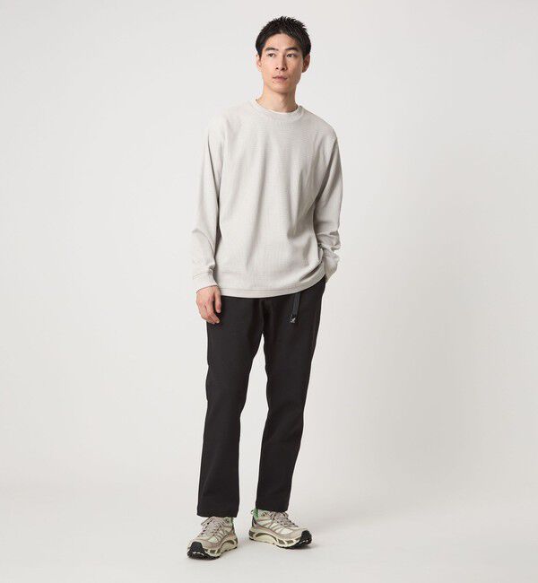 UNITED ARROWS green label relaxing「ウェーブ サーマル クルーネック Tシャツ」|Tシャツ・カットソー|