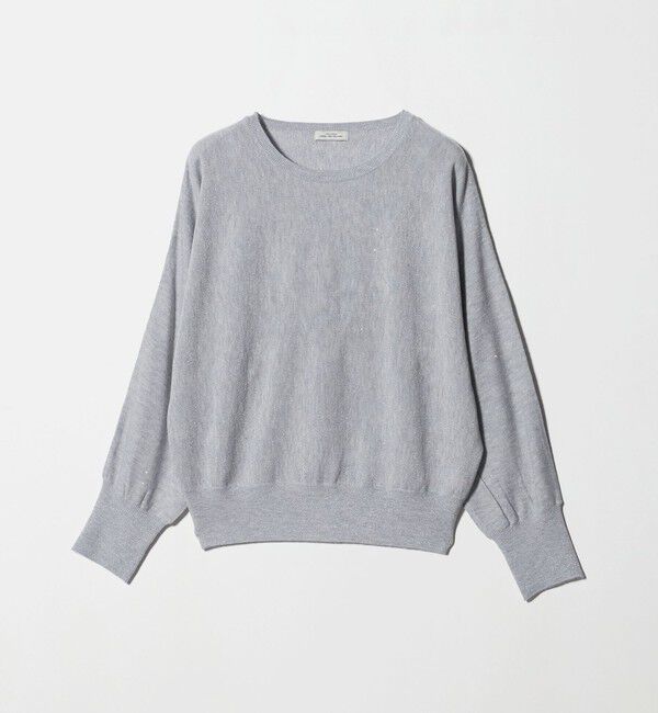 UNITED ARROWS green label relaxing「スパンコール プルオーバー ニット」|ニット・セーター|