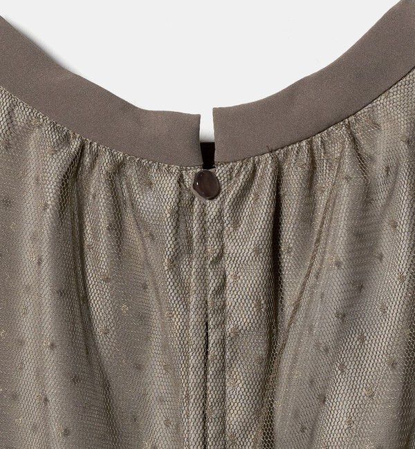 UNITED ARROWS green label relaxing「チュール ティアード ワンピース」|ドレス|