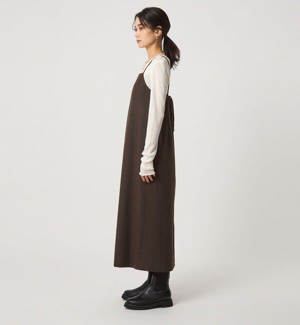 UNITED ARROWS green label relaxing「［size SHORTあり］ライト サキソニー キャミソール ワンピース ウォッシャブル」|ワンピース|