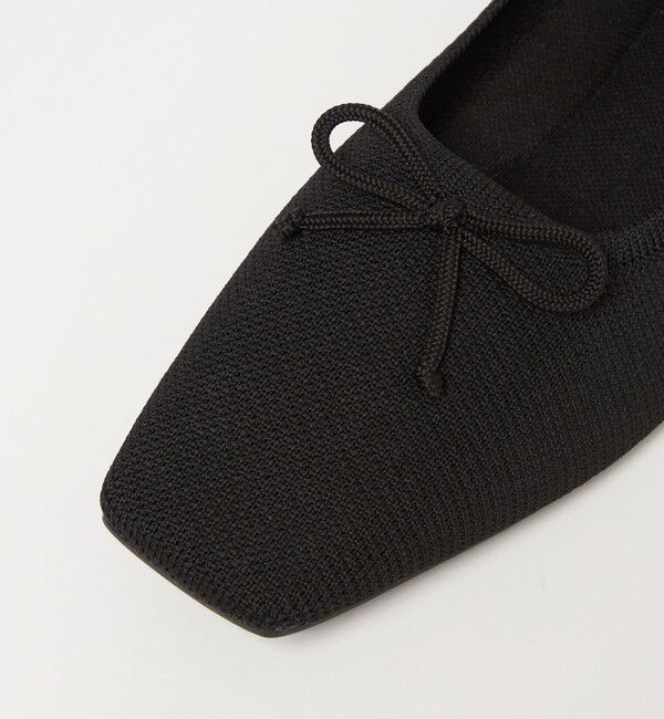 UNITED ARROWS green label relaxing「ウェルネス スクエア バレエシューズ / フラットシューズ 撥水 ウォッシャブル」|バレエシューズ|