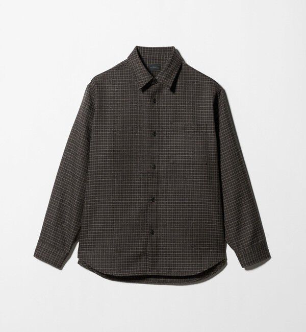 UNITED ARROWS green label relaxing「ブークレ チェック ジャストルーズ シャツ」|シャツ・ブラウス|