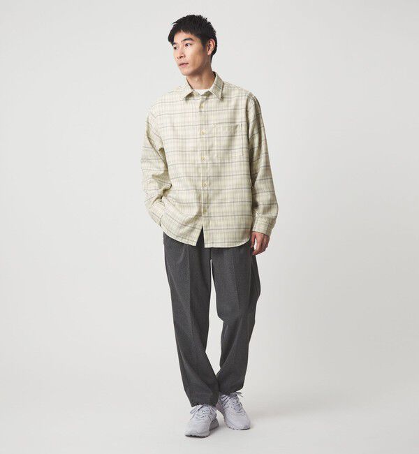 UNITED ARROWS green label relaxing「ブークレ チェック ジャストルーズ シャツ」|シャツ・ブラウス|